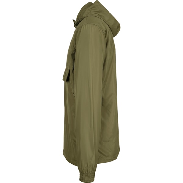 Bygg ditt varumärke Unisex Vuxen Basic Pullover Jacka 4XL Oliv Olive 4XL