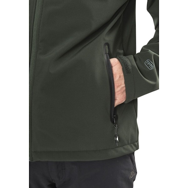 Trespass Mens Accelerator II Vattentät Softshelljacka S Oliv Olive S