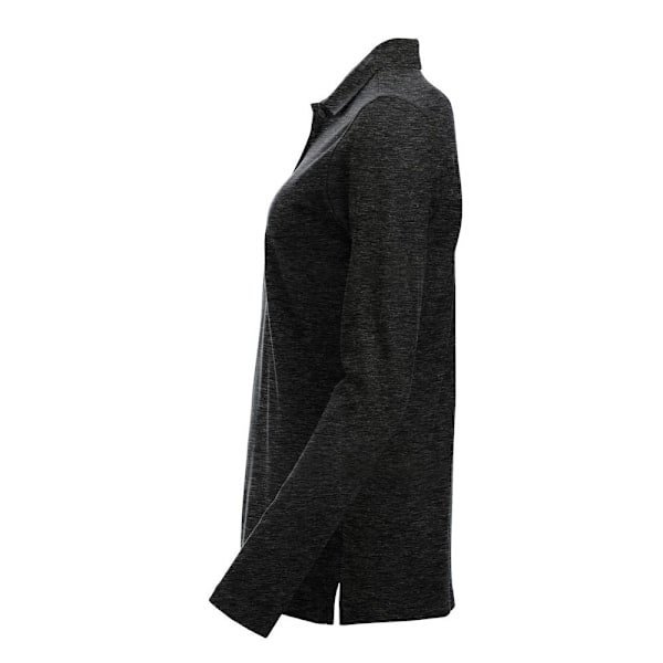 Clique Dam/Kvinnor Klassisk Marion Melange Långärmad Polo S Anthracite XS