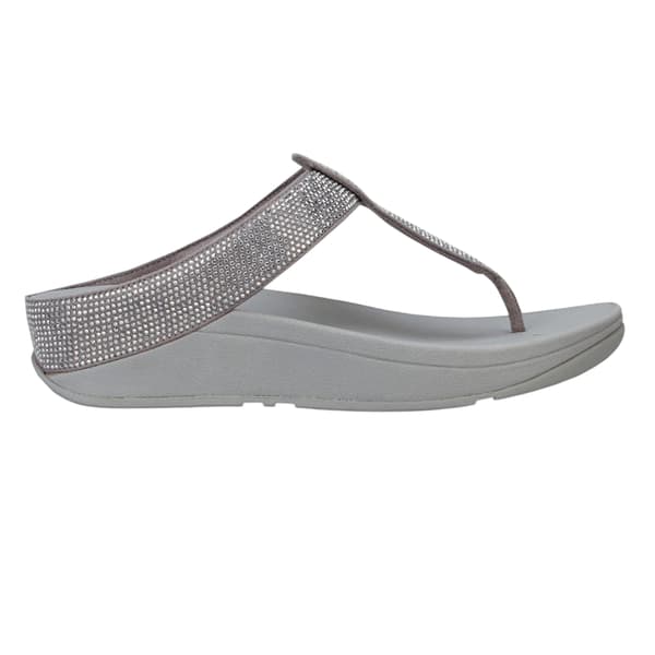 Fit Flop Dam Isabelle Tåsandaler 4 UK Silver Silver 4 UK
