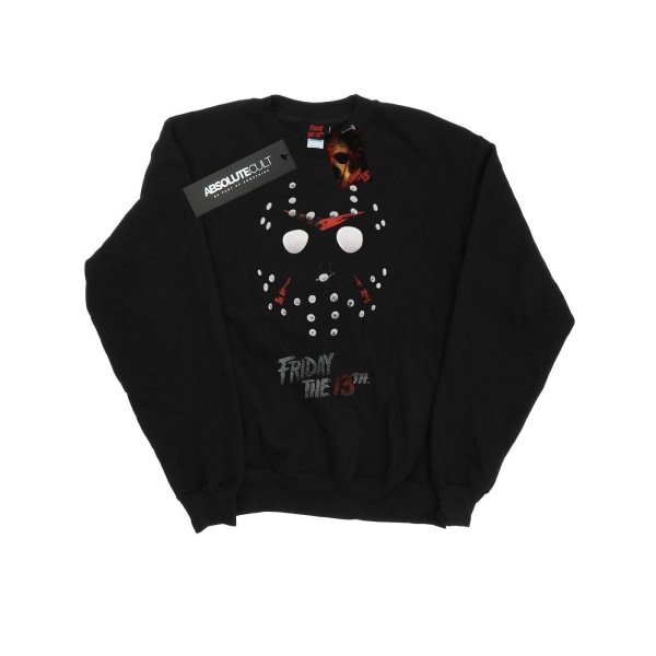 Fredag den 13:e Jason Hockey Mask Sweatshirt XXL Svart Black XXL