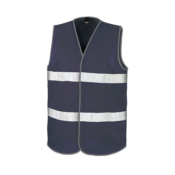 Result Core Vuxen Unisex Motorist Hi-Vis Säkerhetsväst 2XL Marinblå Navy 2XL