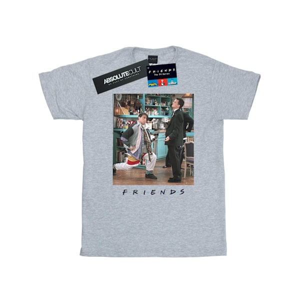 Friends Dam/Damer Joey Lunges Bomull Boyfriend T-shirt M Sp Sports Grey M
