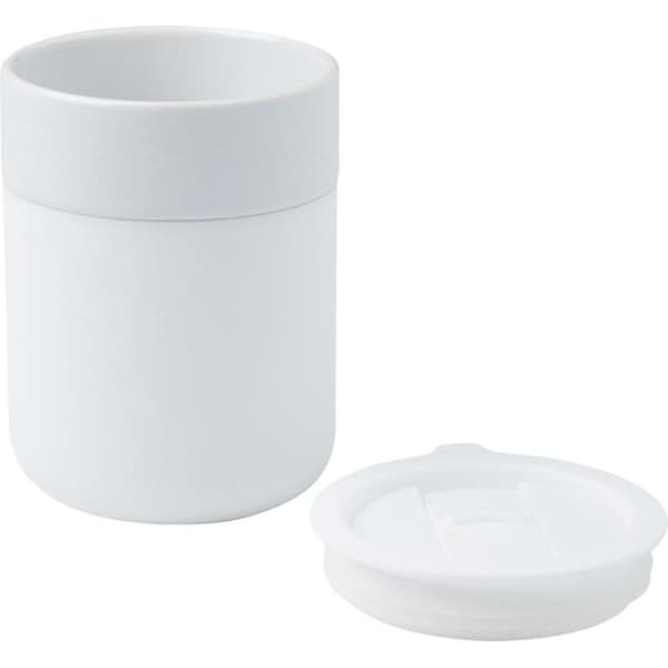 Java Keramisk 330 ml Tumlare Storlek Vit White One Size