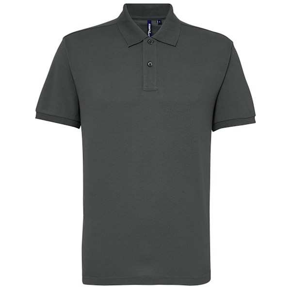 Asquith & Fox Herr Short Sleeve Performance Blend Polo Shirt XL Charcoal XL