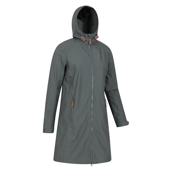Mountain Warehouse Dam/Dam Ioana Lång Softshelljacka Green 8 UK
