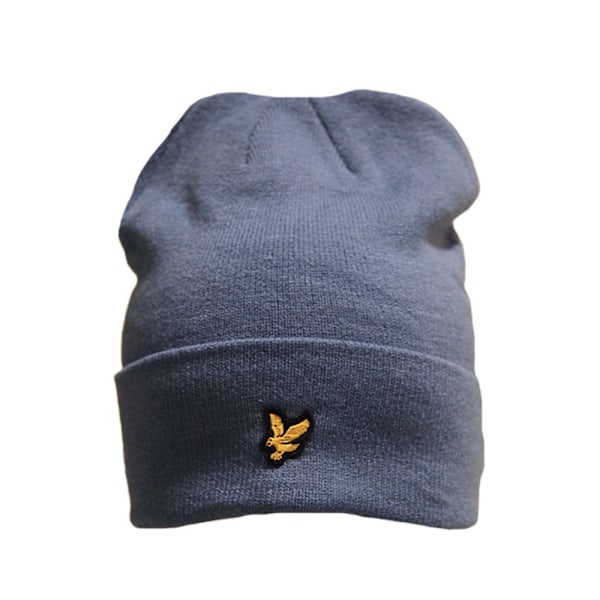 Lyle & Scott Unisex Mössa i En Storlek Lapis Blå Lapis Blue One Size
