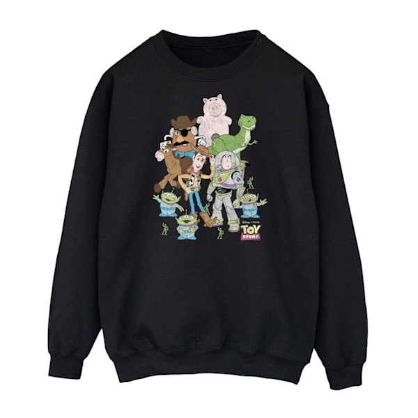 Toy Story Herr Grupp Sweatshirt XXL Svart Black XXL