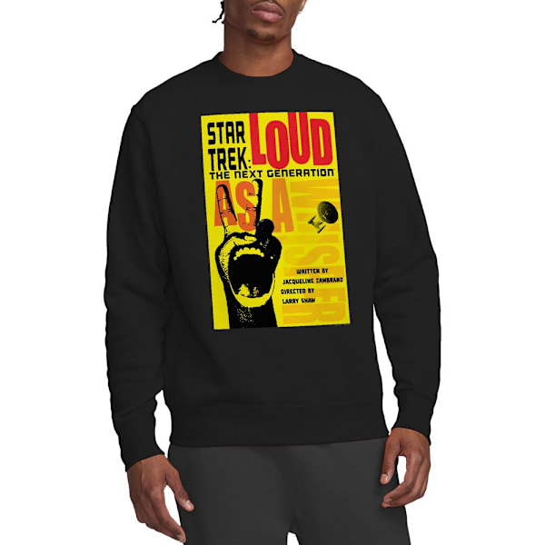Star Trek Unisex Vuxen The Next Generation Säsong 2 Avsnitt 5 S Black XL