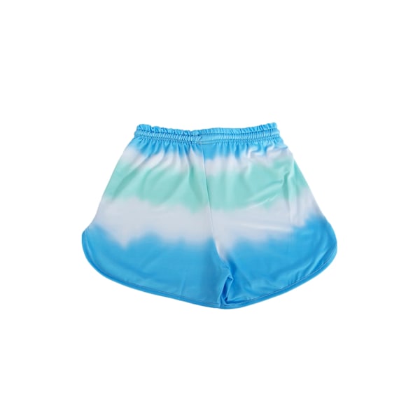 Hype Girls Blur Script Shorts 5-6 år Mint/Blå/Vit Mint/Blue/White 5-6 Years