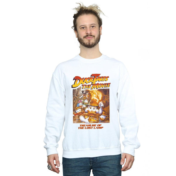 Disney Herr Duck Tales The Movie Sweatshirt 5XL Vit White 5XL