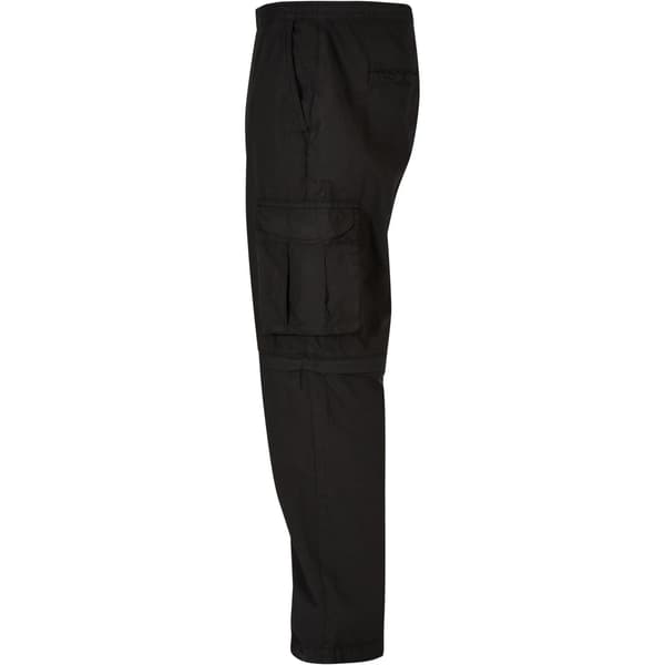 Urban Classics Zip-Off Cargobyxor för män L Svart Black L