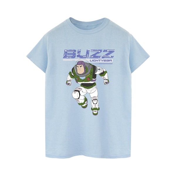 Disney Dam/Kvinnor Lightyear Buzz Jump To Action Bomull Pojkvän Baby Blue XXL