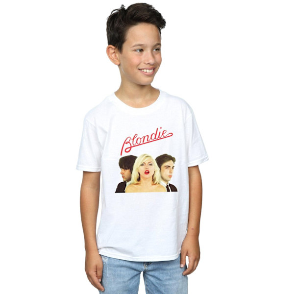 Blondie Boys Band Trio T-shirt 5-6 år Vit White 5-6 Years