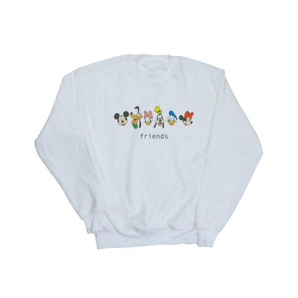 Disney Mickey Mouse And Friends Sweatshirt för kvinnor/damer M Whit White M