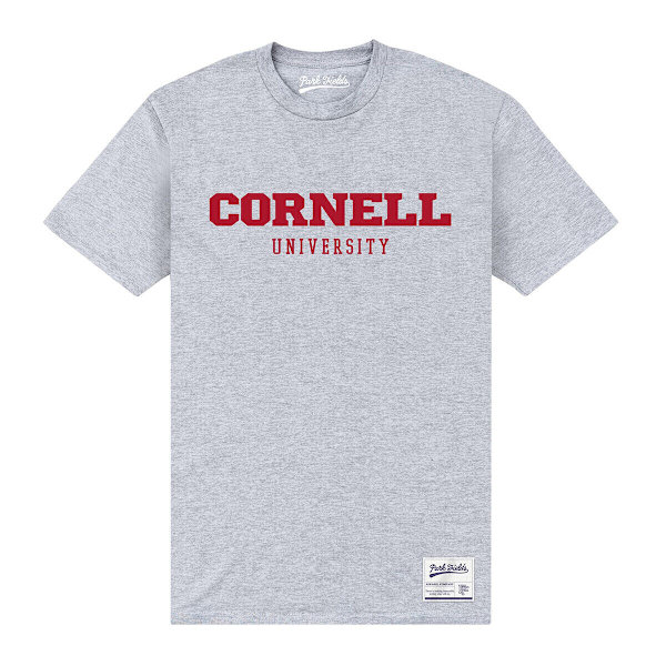 Cornell University Unisex Script T-shirt XXL Heather Grey Heather Grey XXL