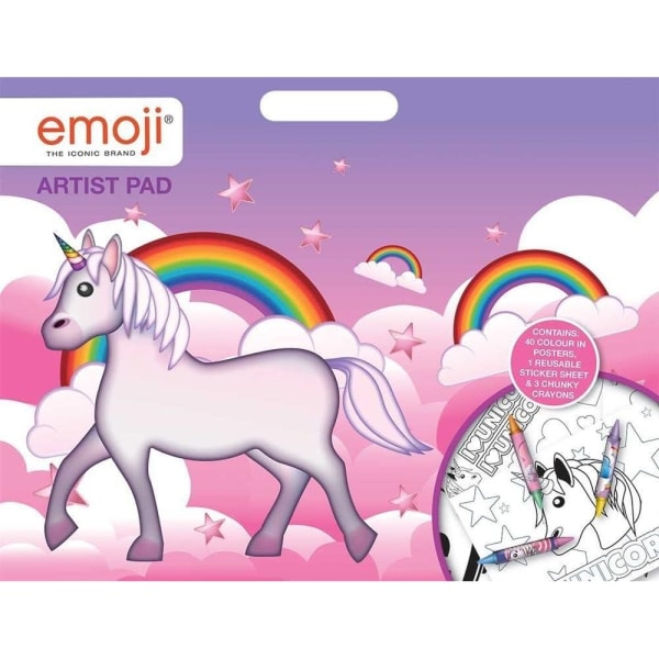 Emoji Unicorn Activity Kit One Size Flerfärgad Multicoloured One Size