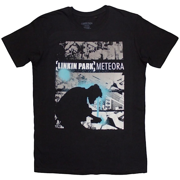 Linkin Park Dam/Dam Meteora Drip Collage Crop Top S Svart Black S