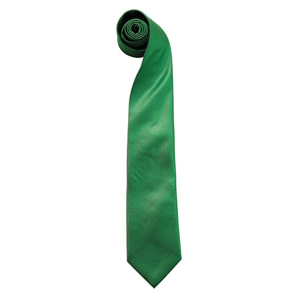 Premier Mens Colours Fashion Tie One Size Emerald Emerald One Size