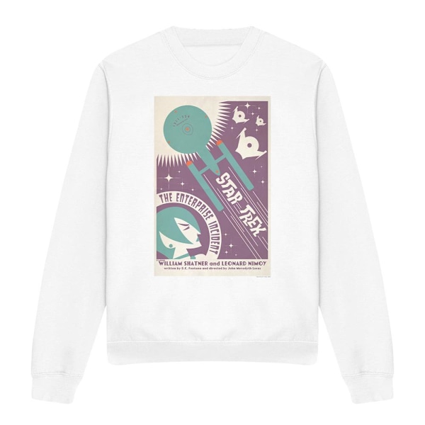 Star Trek Unisex Vuxen The Original Series Avsnitt 57 Sweatshirt White L