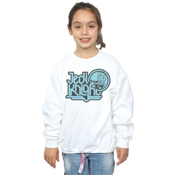 Star Wars Girls Clone Wars Jedi Knight Ahsoka Sweatshirt 3-4 år White 3-4 Years