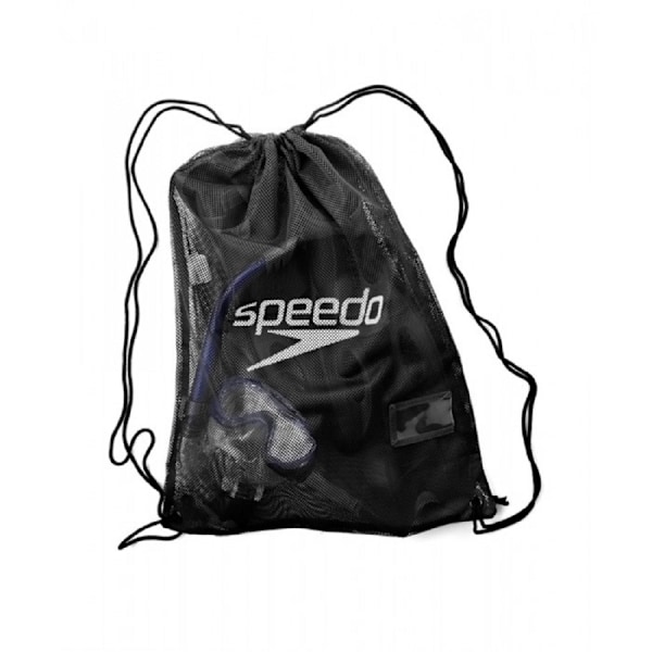 Speedo Mesh Bag One Size Svart/Vit Black/White One Size