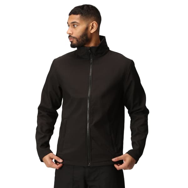 Regatta Professional Herr Softshelljacka 4XL Svart/Svart Black 4XL