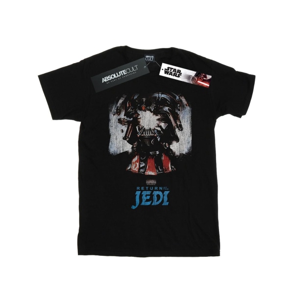 Star Wars Girls Return Of The Jedi Vader Shattered Cotton T-Shi Black 12-13 Years