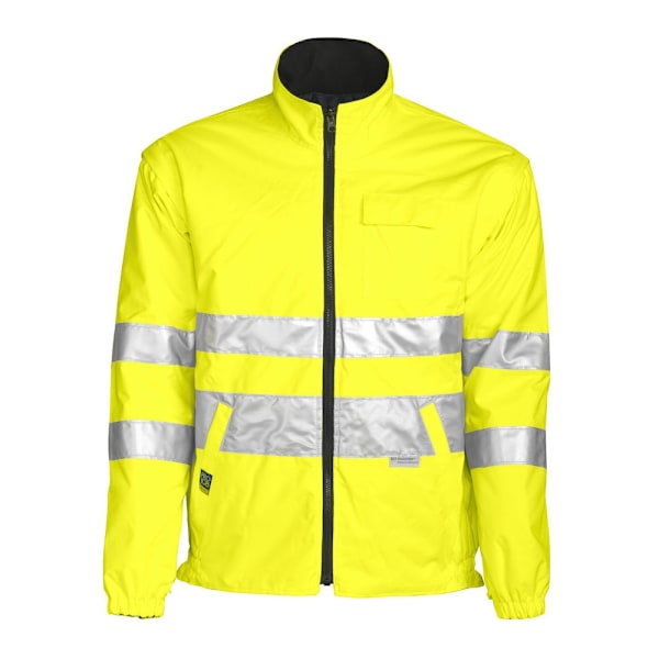 Projob Hi-Vis Reversibel Jacka S Gul/Marinblå Yellow/Navy S