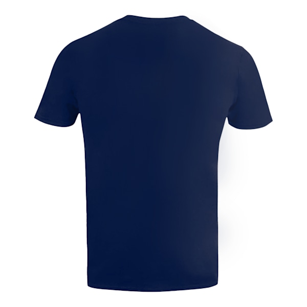 Star Wars Herr T-shirt \"Må Kraften Vara Med Dig\" XL Marinblå/Ljus Navy/Light Blue XL