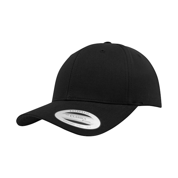 Yupoong Unisex Adult Flexfit Classic Curved Snapback Cap One Si Black One Size