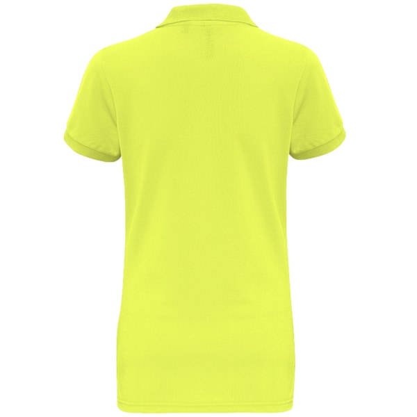 Asquith & Fox Dam/Dam Short Sleeve Performance Blend Polo Neon Yellow M