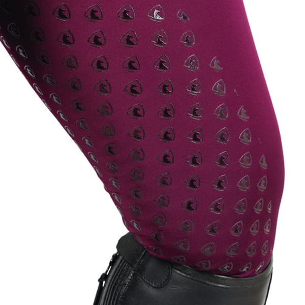 HYCONIC Dam/Kvinnor Torrellas Ridtights XL Vinröd Wine XL