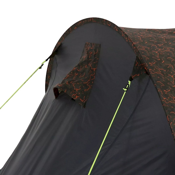 Regatta Malawi Camo 2 Person Pop-Up Tält En Storlek Grape Leaf/Ma Grape Leaf/Magma Orange One Size