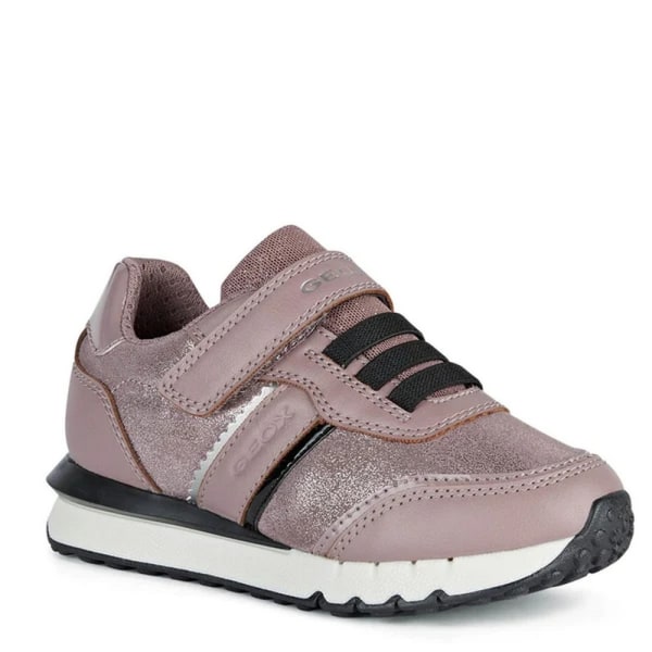 Geox Girls Fastics Trainers 1 UK Rose Smoke Rose Smoke 1 UK