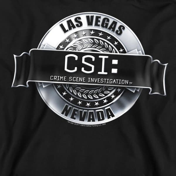 CSI Unisex Vuxen Renderad Logotyp Tröja M Svart Black M