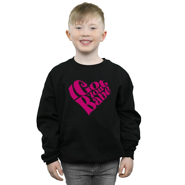 Sonny & Cher Boys I Got You Babe Sweatshirt 3-4 år Svart Black 3-4 Years