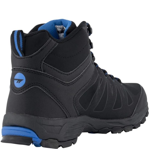 Hi-Tec Mens Raven Mid Cut Walking Boots 9 UK Svart/Blå Black/Blue 9 UK