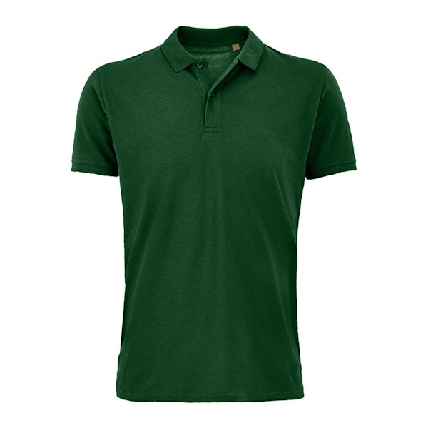 SOLS Herr Planet Pique Ekologisk Pikétröja 3XL Frozen Green Frozen Green 3XL