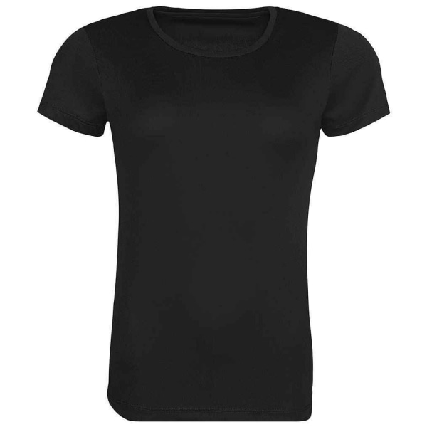 Awdis Dam/Ladies Cool återvunnen T-shirt S Jet Black Jet Black S
