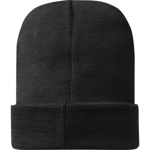 Elevate Unisex Adult Hale Polylana Beanie One Size Solid Black Solid Black One Size