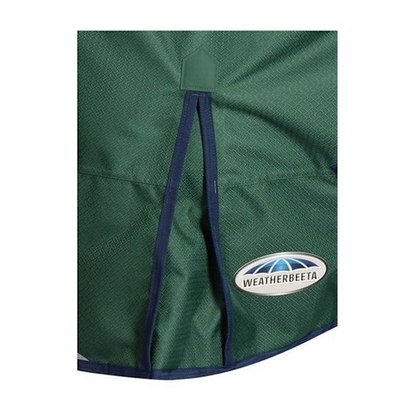 Weatherbeeta Comfitec Plus Dynamic II Hög Hals Medium 100g Hästtäcke Hunter Green/Navy 6´ 9