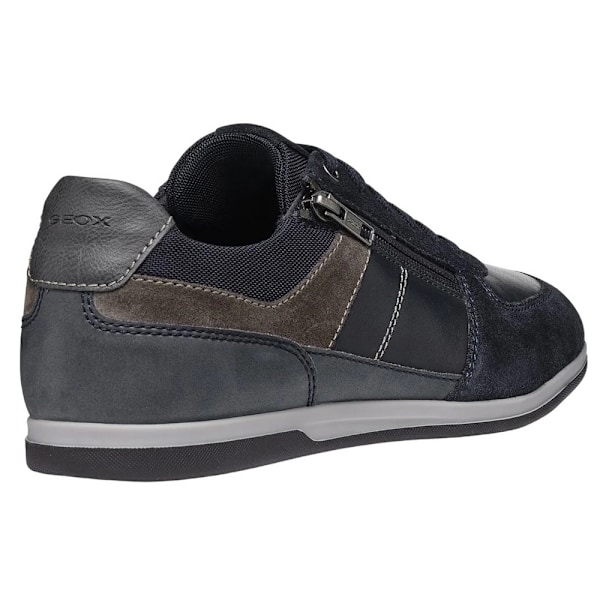 Geox U Renan B mockaskor i mocka för män, 11 UK, marinblå/grå Navy/Grey 11 UK