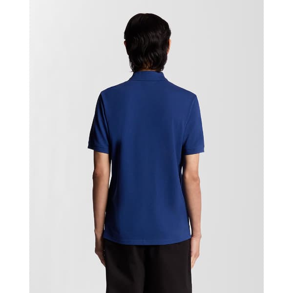 Lyle & Scott Herr Superfin Pikétröja S Marinblå Navy Blue S