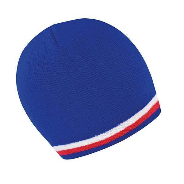 Result Unisex Vinter Essentials National Beanie Hat One Size Bl Blue / White / Red One Size