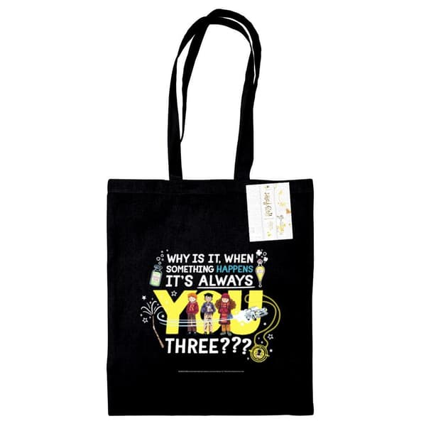 Harry Potter Always You Three Tote Bag One Size Svart Black One Size