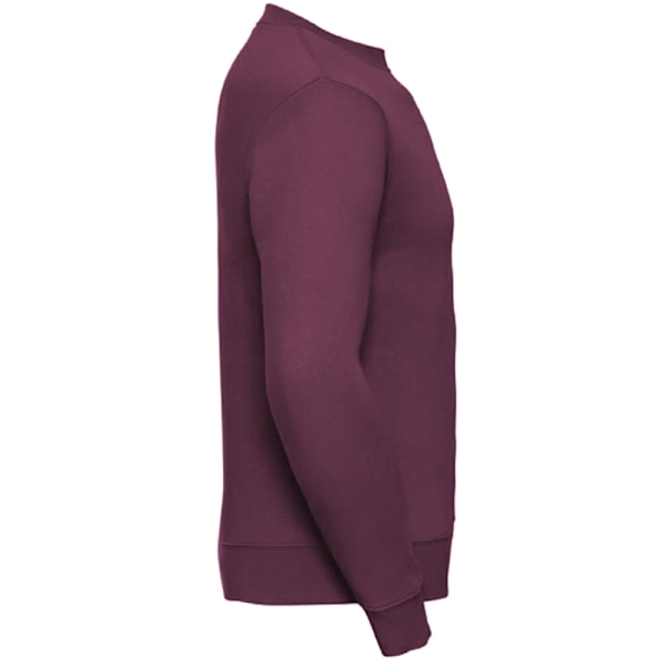 Russell Herr Authentic Sweatshirt (Smalare Passform) M Burgundy Burgundy M