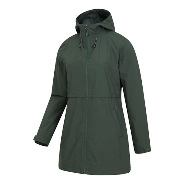Mountain Warehouse Dam/Dam Hilltop II Vattentät Jacka 8 Dark Khaki 8 UK