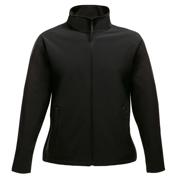 Regatta Womens/Ladies Ablaze Printable Soft Shell Jacket 14 UK Black/Black 14 UK