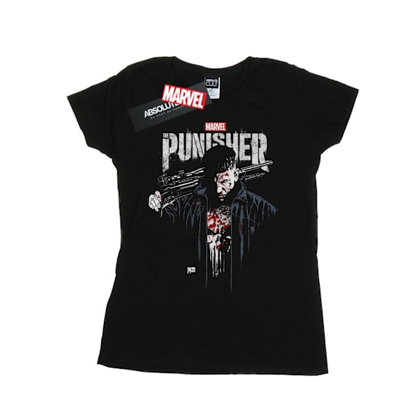 Marvel Dam/Damer The Punisher TV-serie Frank Castle Bomull Black S